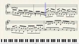BWV 902 - Prelude and Fughetta in G major