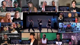 BLACKPINK - 'Kill This Love' DANCE PRACTICE VIDEO (MOVING VER.) Reaction Mashup