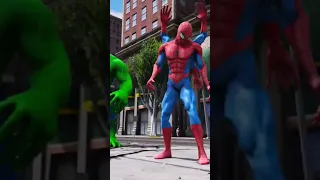 HULK 2099 vs SPIDERMAN (Six Arms & Doppelganger) - EPIC BATTLE #Shorts