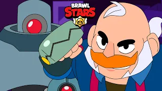 ORIGIN OF SAM  NEW BRAWLERS - BRAWL STARS ANIMATION