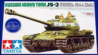 IS-2 Josef Stalin Russian Heavy Tank - 1:35 Tamiya - Unboxing