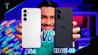 Galaxy A54 vs Motorola EDGE 40: Não ERRE na ESCOLHA // Qual MELHOR intermediário