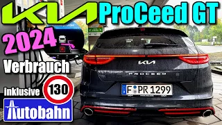 2024 Kia ProCeed GT (204PS) - Real-Verbrauch - Autobahn Stadt Landstraße WLTP POV Test Bericht