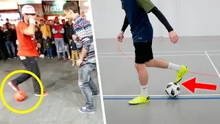 EASY COMBINATION OF FINTS SEAN GARNIER | TUTORIAL GROUNDMOVES | FOOTBALL FREESTYLE PANNA SKILLS