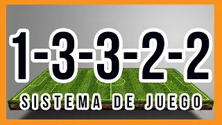 SISTEMA DE JUEGO 1-3-3-2-2 | Desglosado para que aprendas a usarlo