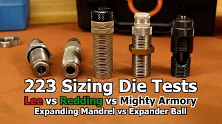 223 Sizing Die Tests