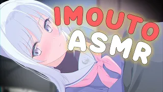 [3DIO ASMR] Your Imouto Takes Care of You till You Sleep ❤ [F4M]