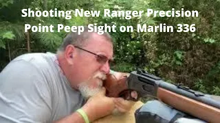 Vlog #41 Shooting New Ranger Point Peep Sight On Marlin 336