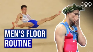 Evolution of the Men’s floor event at the Olympics!