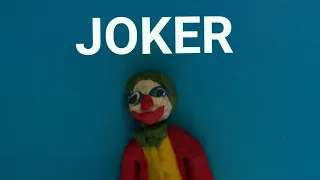 Слепил джокера из фильма JOKER