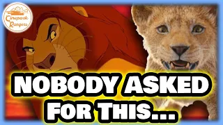 Mufasa: The Lion King looks TERRIBLE - TRAILER REACTION!