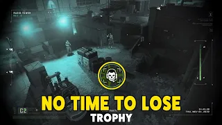 Call of Duty Modern Warfare 2 | No time to lose Trophy Guide