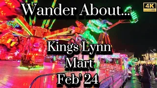 Wander About... Kings Lynn Mart - Feb' 24 - Funfair Vlog