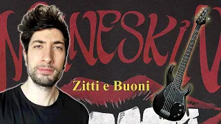 Måneskin - Zitti E Buoni (bass cover)