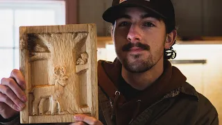 Relief Carving a DEER!