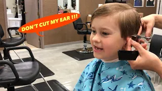 HAIR CUT DAY! DON'T CUT MY EAR!!! SHOP FOR INCREDIBLES 2 CHARACTERS