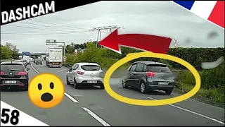 DASHCAM 58 / il double comme si sa vie en dépendait / he overtakes as if his life depended on it