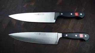 Wusthof Forged vs Stamped Knives (Classic vs Gourmet)