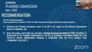 Planning Commission Meeting | June 7, 2022