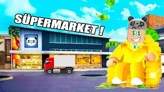 Market Açtım ve İleriye Seviyeye Kadar Genişlettim !! (Supermarket Simulator)