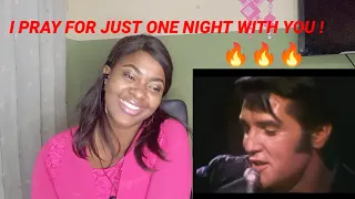 FIRST TIME HEARING ELVIS PRESLEY- ONE NIGHT WITH YOU ( LOVELY REACTION)
