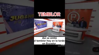 Así se sintió un fuerte temblor hoy En pleno programa deportivo😨