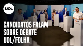 Debate UOL/Folha: Candidatos à prefeitura de São Paulo elogiam iniciativa