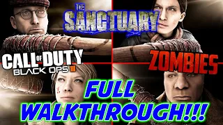 THE SANCTUARY - FULL WALKTHROUGH!!! | Zombies Custom Map (Black ops III)