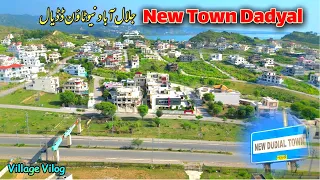 New Town Dadyal Azad Kashmir | Most Beautiful Houses in Pakistan | Village Vilog | Status Lines