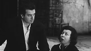 Franco Corelli and Giulietta Simionato in rehearsal for Cavalleria rusticana (1963, La Scala)