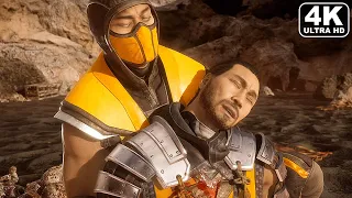 Scorpion Death Scene 4K ULTRA HD - MORTAL KOMBAT 11