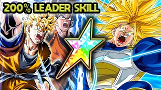 100% TEQ SUPER TRUNKS + LR FUTURE GOHAN ROTATION! Dragon Ball Z Dokkan Battle