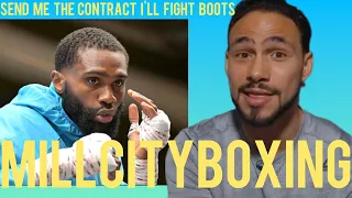 (Breaking News) Keith Thurman Tells Jaron Ennis send the contract he aint fight Nobody I want all💨