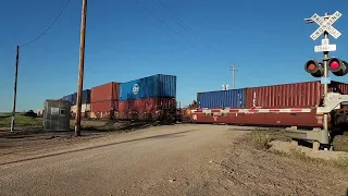 bnsf stack train