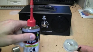 How to improve your turntable or cassette deck with just 1 drop of oil