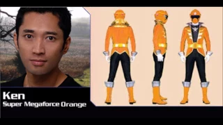 Power Rangers Super Megaforce Full Team Fan Art