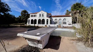 Exploring the Bin Laden Family's ABANDONED 7.5 Million Dollar Lakefront Mansion