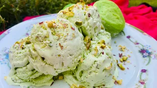 Homemade Pistachio Ice Cream | Recipe by let’s eat official