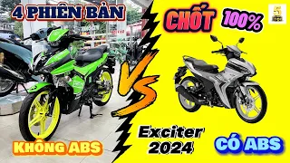 “CH.ỐT 100%” Exciter 155 ABS 2024 RA MẮT 15/9 ▶️ Sẽ có 4 phiên bản – Có cả bản không ABS 🔴 TOP 5