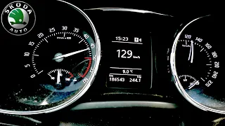 2012 Skoda Superb II combi 2.0 TDI 103 kW | 0-100 km/h - acceleration |178|