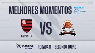 CBLOL Academy 2021: 1ª Etapa - Fase de Pontos | Melhores Momentos (FLA) x (KBM) (2º Turno)