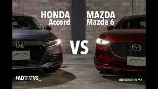 Comparativa: Honda Accord vs Mazda 6