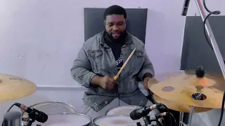 Hallelujah no go finish by freke umoh drum cover