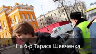 Під'їзди на #Євромайдан 19.02.2014