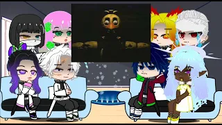 ❀Hashira's react to Fnaf VHS Tapes❀ (PT: 2) • demon slayer • °read desc°