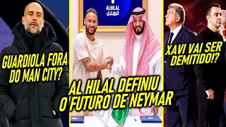 TRETA no BARÇA! - NEYMAR com FUTURO DEFINIDO! - GUARDIOLA FORA! - XAVI DEMITIDO?