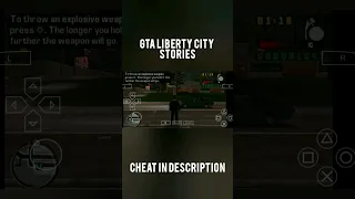 GTA LIBERTY CITY STORIES CHEAT CODE (Weapon set 3)#shorts