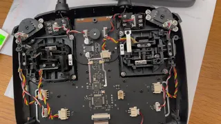 How to fit the return / centring spring to a  Microzone MC10 Radio Controlled RC Transmitter Tamiya