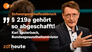 Werbeverbot für Schwangerschaftsabbrüche abschaffen?| Markus Lanz vom 25. Mai 2022