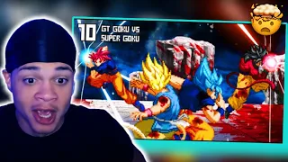 SUPER GOKU VS GT GOKU!! | What If MOVIE Fan Animation REACTION!